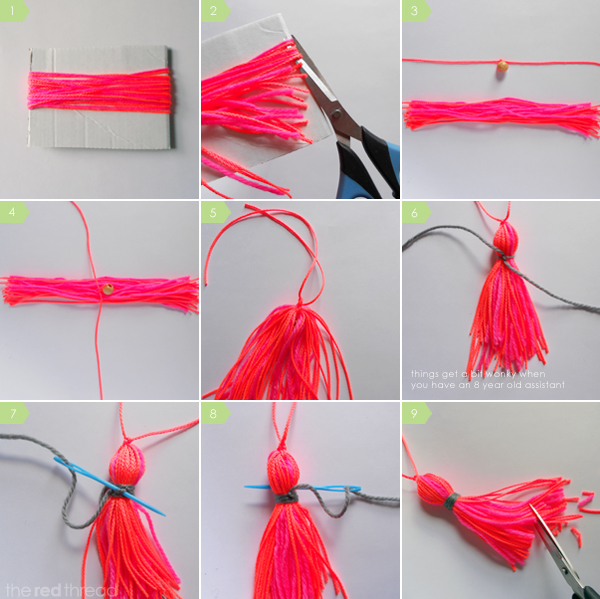 how to make a tassel