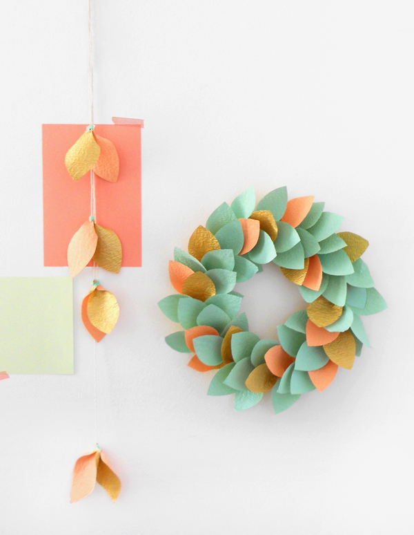 Our Small-Town Idaho Life: CONSTRUCTION PAPER WREATH TUTORIAL