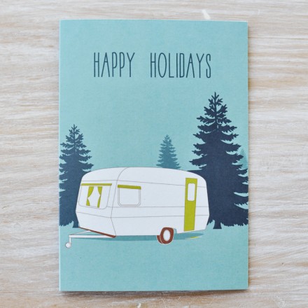 Caravan-Card by Fox and Beau via we-are-scout.com