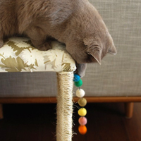 MODERN CAT SCRATCHER + IKEA HACK