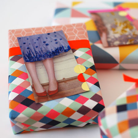 make your own gift wrap