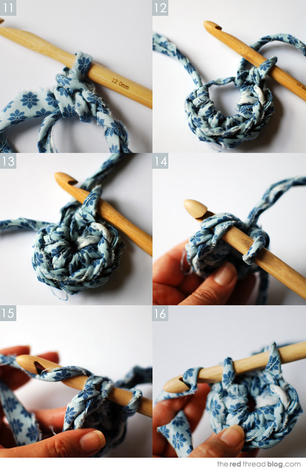 the red thread fabric crochet tutorial 3