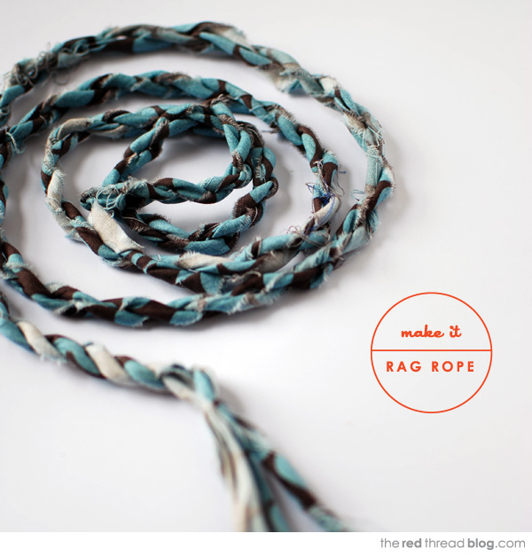 the red thread rag rope tutorial