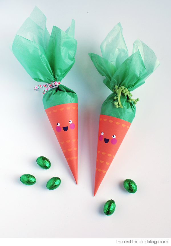 the red thread Easter carrot printable