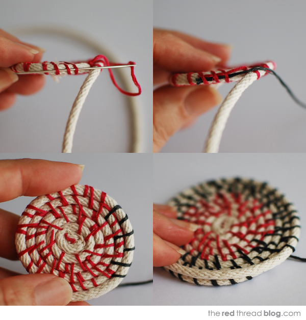 the red thread coil bowls tutorial 3