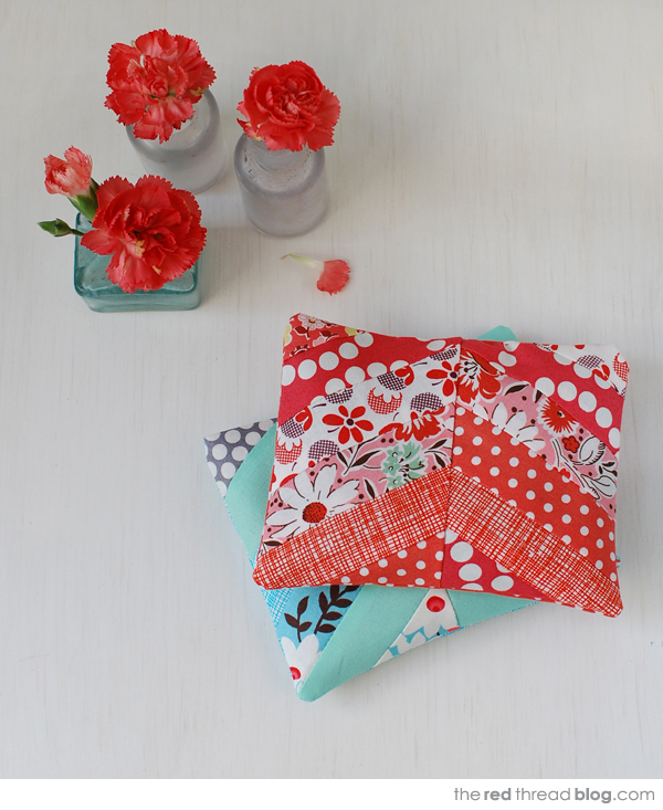 the red thread rose sachets tutorial