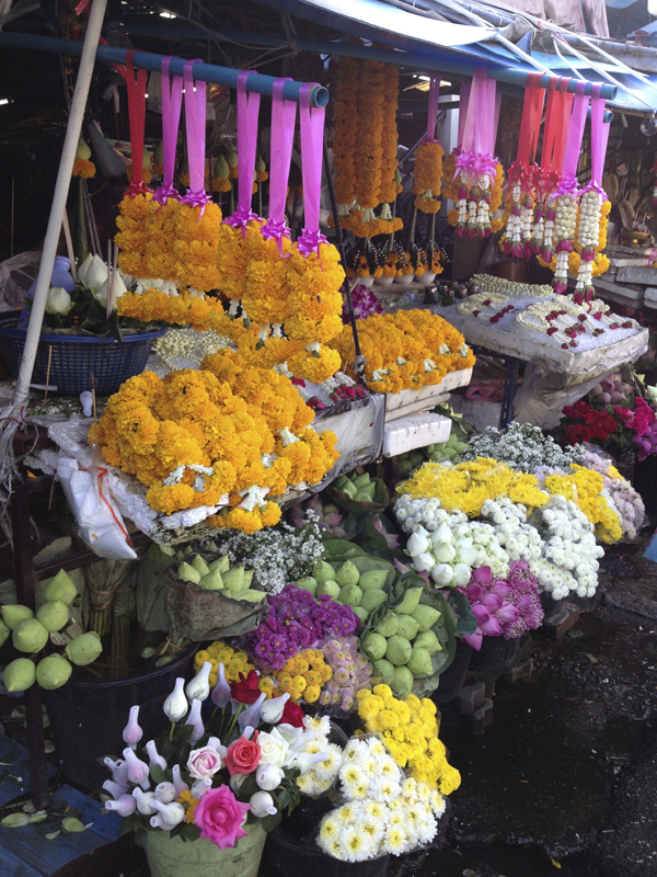 Chris Chun flower markets via the red thread