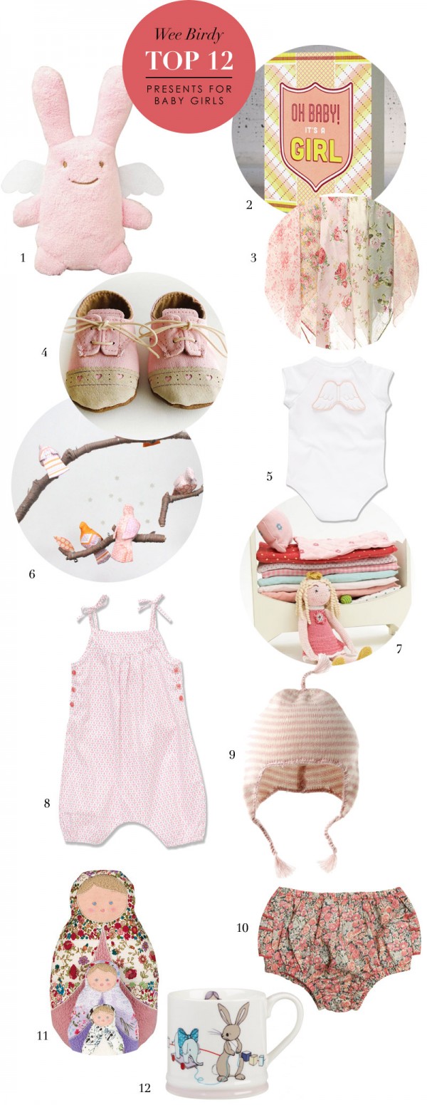 12 Best Presents for a Baby Girl via we-are-scout.com
