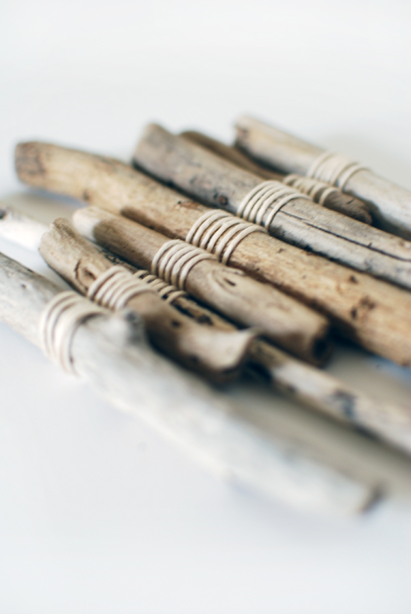 the red thread driftwood weaving