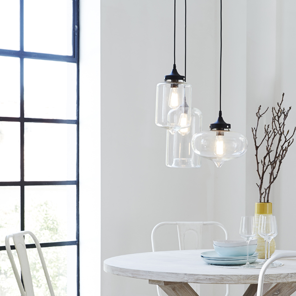 Freedom pendant lights via the red thread