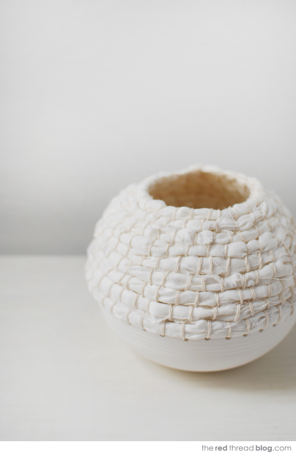 Lisa Tilse POD vessel via the red thread