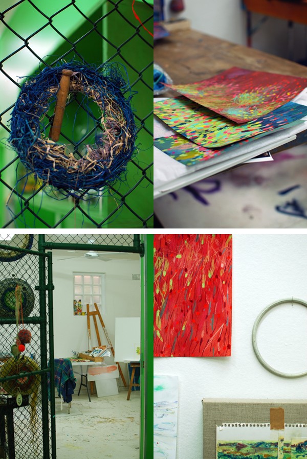 Michelle Morcos of Tiny Trappings. Studio tour via We Are Scout 