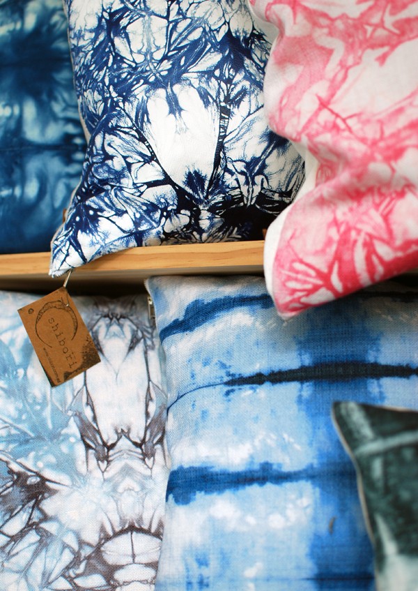 Shibori shop in Sydney via We Are Scout