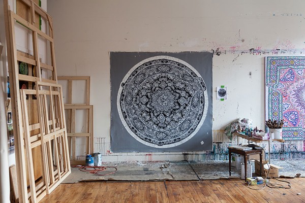 Artist Antonio Santin's Brooklyn Studio. via We Are Scout