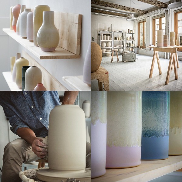 Tortus Copenhagen ceramic studio via We Are Scout