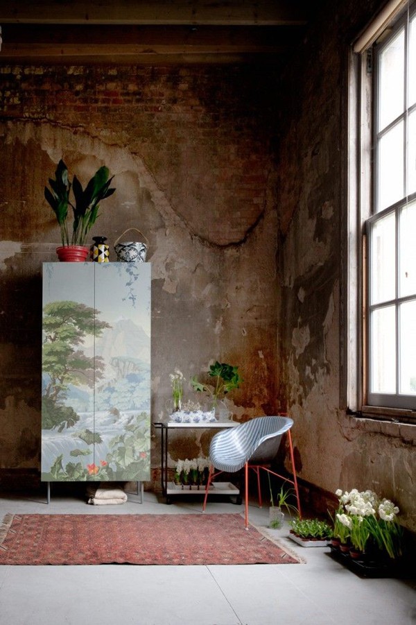 Trend Scout: Unfinished and undone Interiors via we-are-scout.com