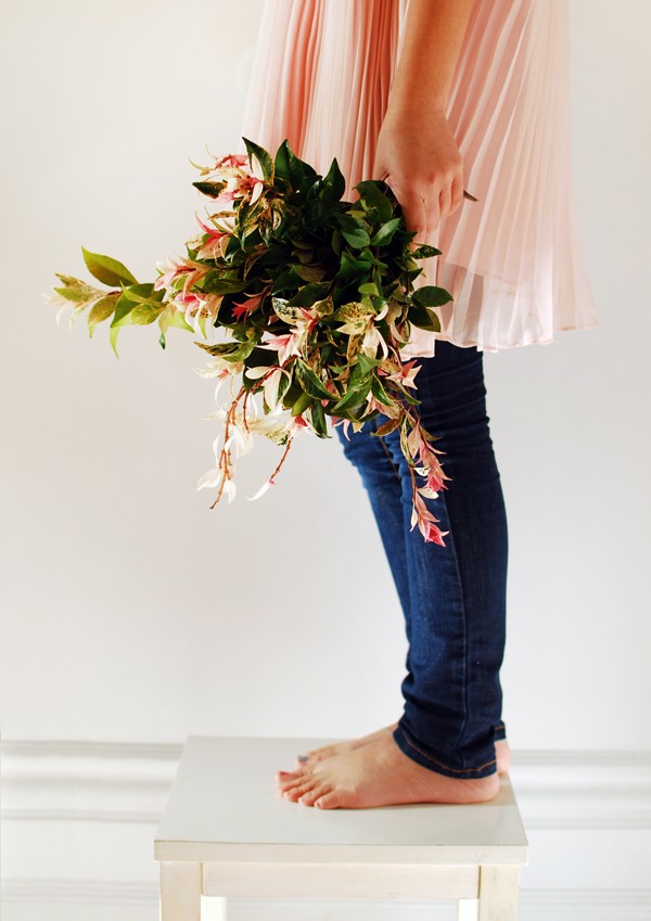 Creativity and tweens: Making Foliage Crowns