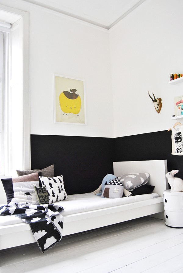 Trend Scout: walls pinted half black - We Are Scout