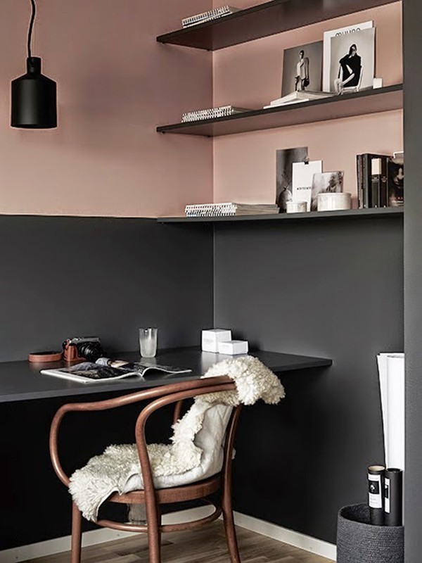 Trend Scout: walls pinted half black - We Are Scout