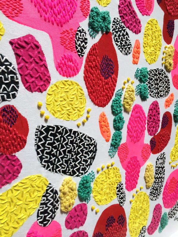 An interview and studio visit with Sydney-based textile and embroidery artist Liz Payne.