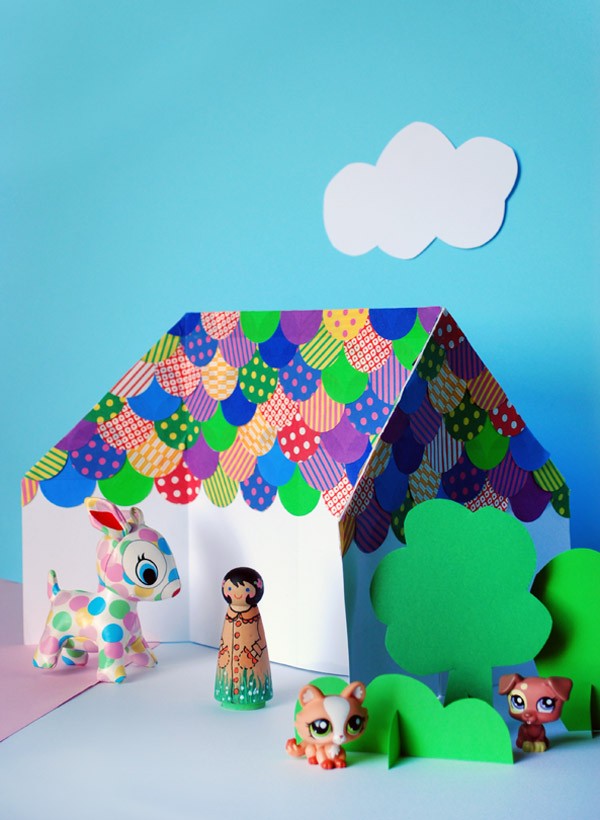 Doll house making easy cheap