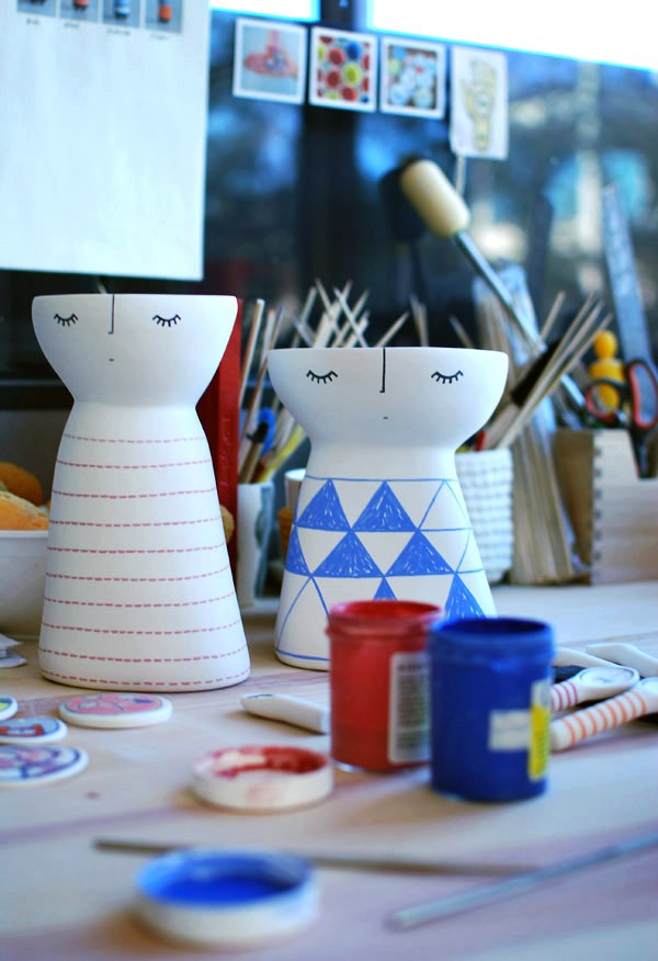 Studio tour and interview with ceramicist Vanessa Holle aka Vanessa Bean. Photo Lisa Tilse for We Are Scout