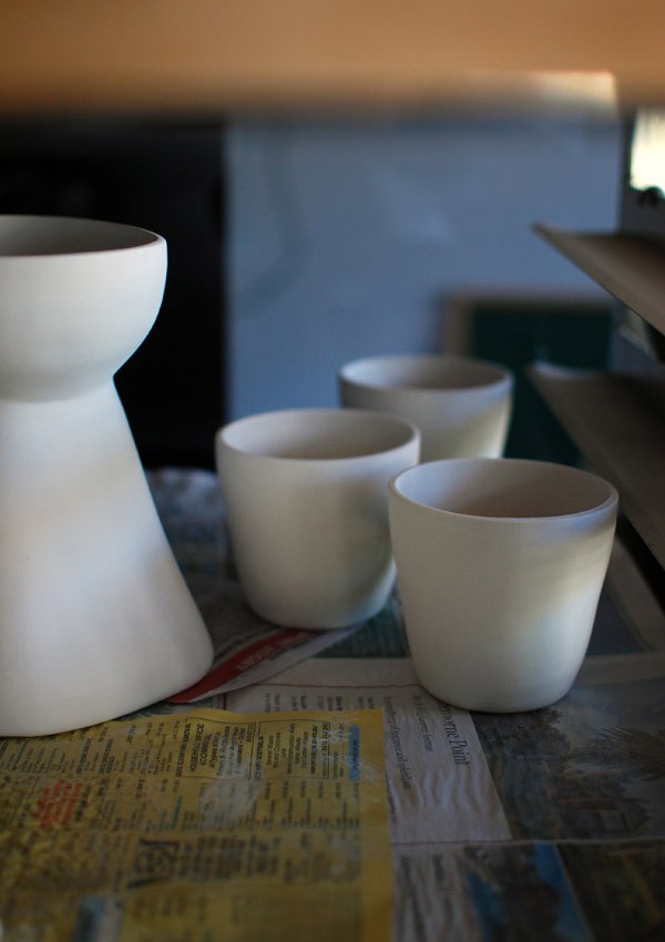 Studio tour and interview with ceramicist Vanessa Holle aka Vanessa Bean. Photo Lisa Tilse for We Are Scout