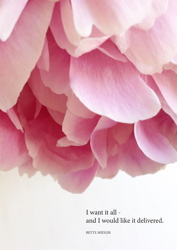 We Are Scout's free printable poster for the week. Get a free printable in your inbox every week! #iwantitall #freeprintable #bettemidler
