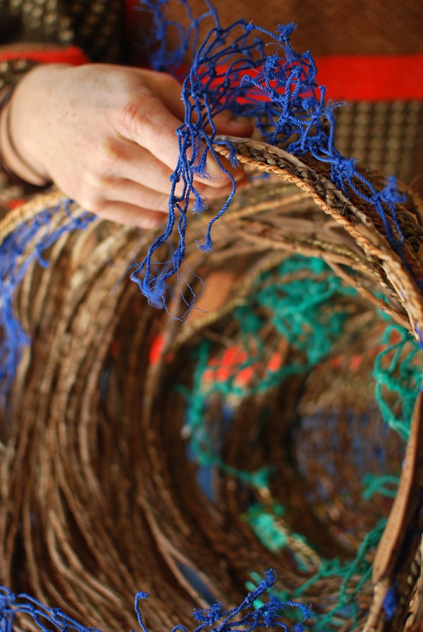 Fiber artist Nicole Robins' Sydney studio - photo Lisa Tilse