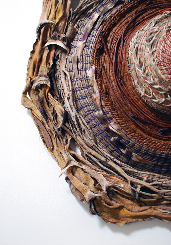 Fiber artist Nicole Robins' Sydney studio - photo Lisa Tilse