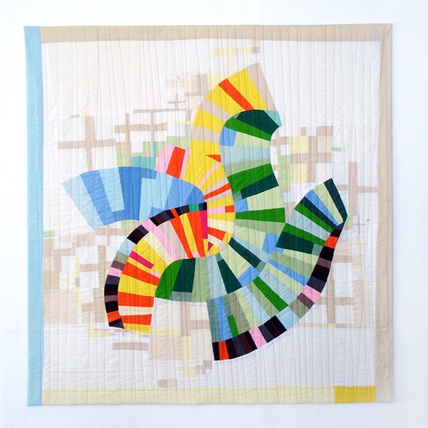 Quilt artist Drew Steinbrech