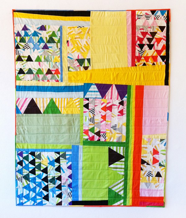 Quilt artist Drew Steinbrech