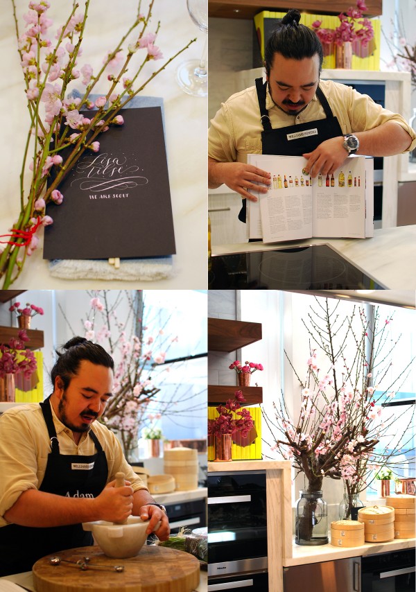 Adam Liaw's Asian Cookery School at Williams Sonoma. Photo Lisa Tilse for We Are Scout.