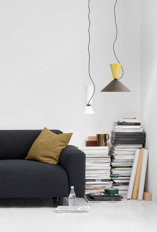 Luca Nichetto's innovative modular Alphabeta pendant lamp for Hem