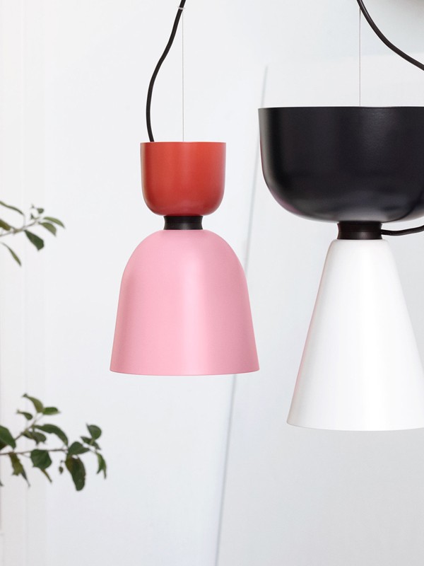 Luca Nichetto's innovative modular Alphabeta pendant lamp for Hem