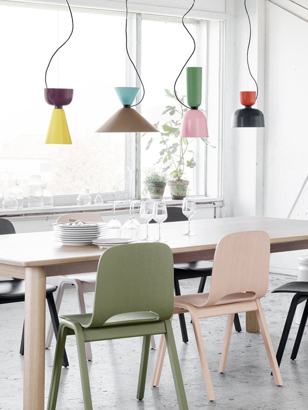 Luca Nichetto's innovative modular Alphabeta pendant lamp for Hem