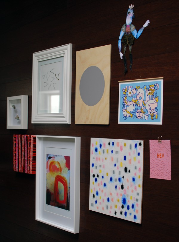 How to design a gallery wall - Etsy affordable art - Photo: Lisa Tilse for We Are Scout