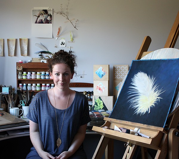 Alex Tebb - aka Alex Louisa - studio tour and interview