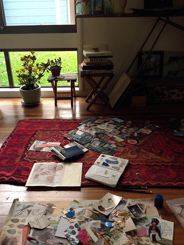 Studio tour and interview with Sydney artist emily Besser