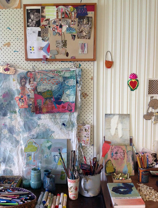 Studio tour and interview with Sydney artist emily Besser