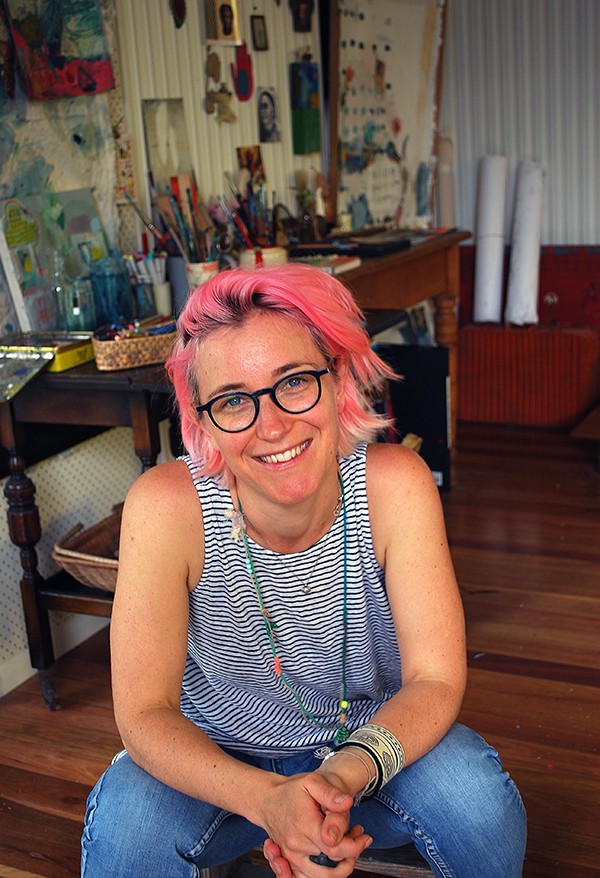 Studio tour and interview with Sydney artist emily Besser