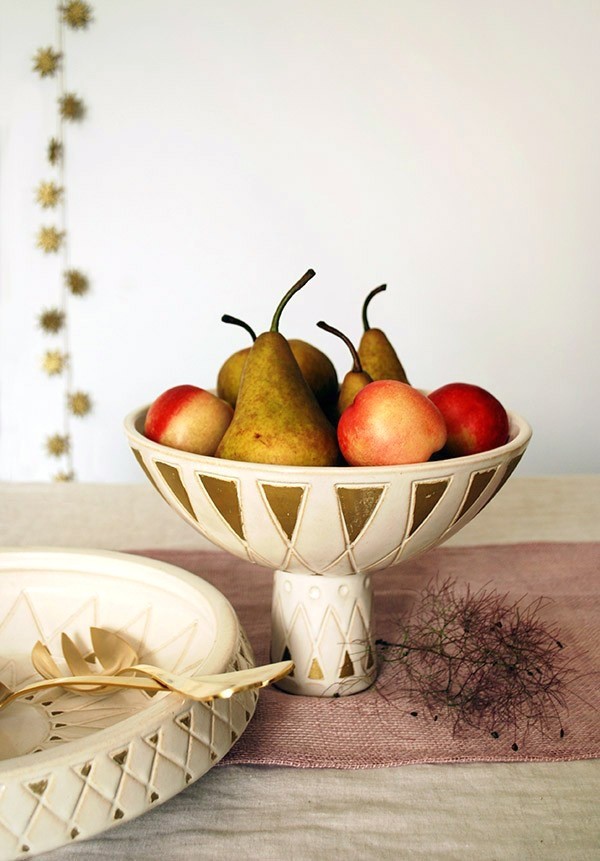 Gorgeous midcentury inspired centrepiece bowls from West Elm. 