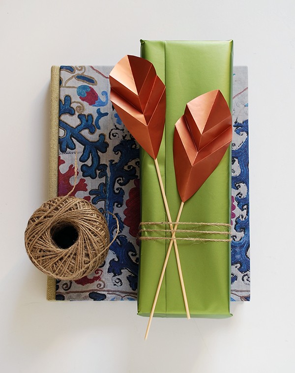 We-Are-Scout_folded-paper-leaf-gift-toppers