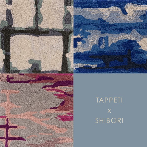 Shibori x Tappeti rug collaboration