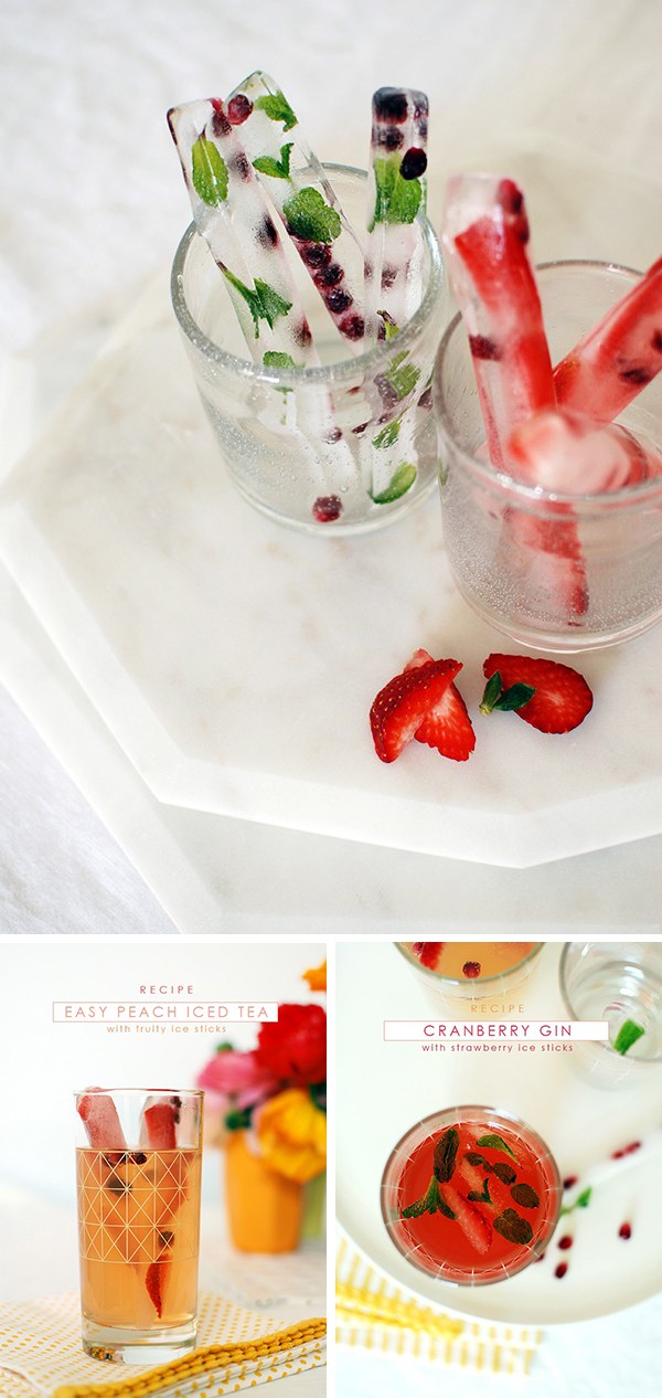 TOP 20 posts on We Are Scout 2015 - make fruity ice sticks and refreshing summer drinks