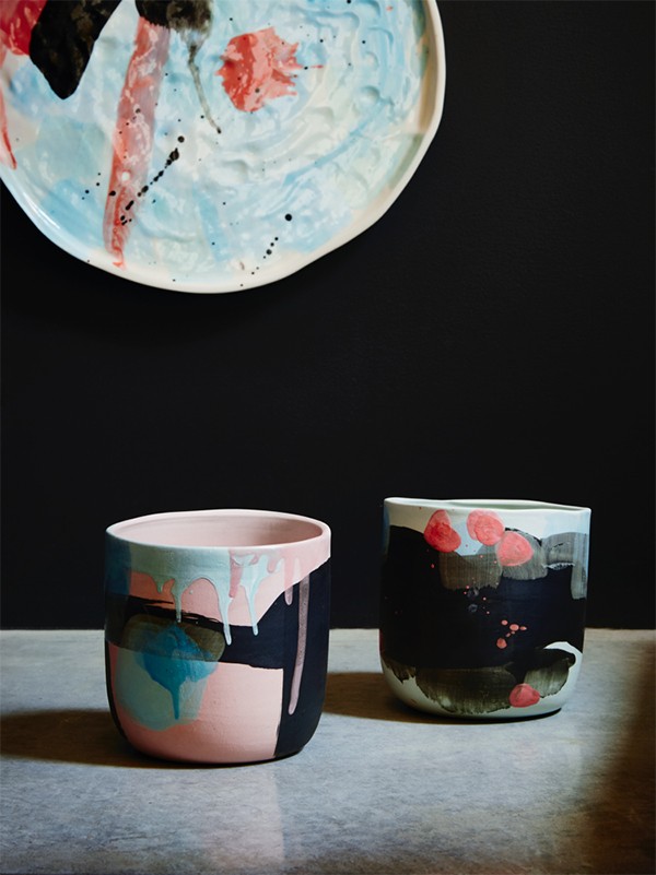 'Constellation' ceramics range by Karen Morton