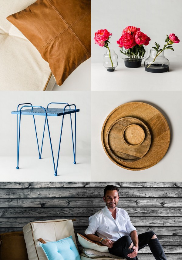 Sydney-based stylist Jason Grant has released his first homewares range: MJG by Mr Jason Grant