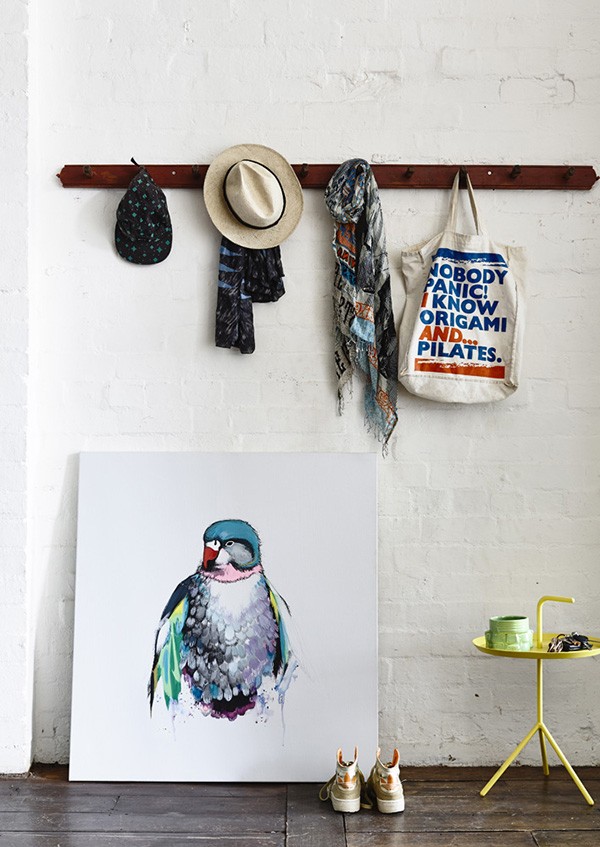 The home of artist Saskia Folk. Photography Derek Swalwell.