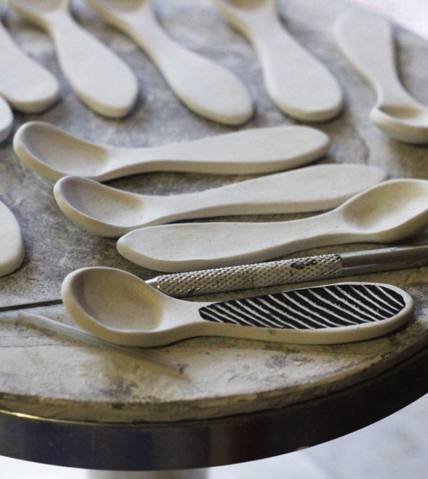 Ceramics by Elke Lucas. Interview and studio tour.