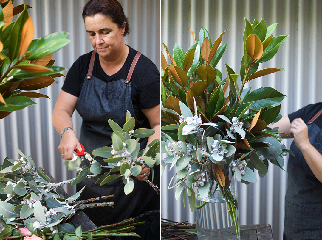 How to arrange flowers step by step with my fave local florist We